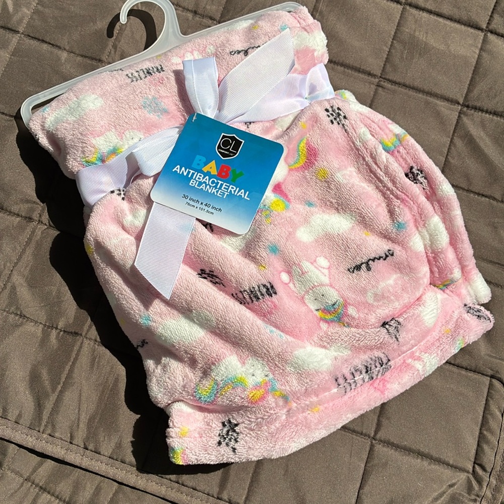 Comfort Lab BABY Antibacterial Blanket PINK